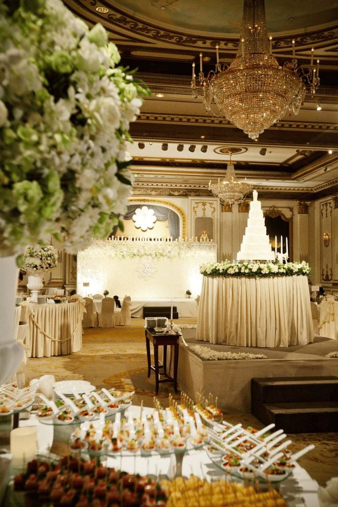 บรรยากาศภายในงานแต่งงาน